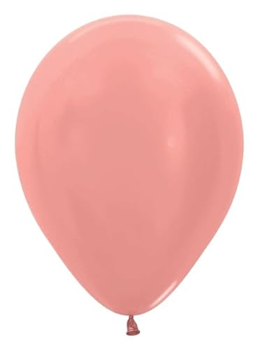 Latexballon, rund, metallisch, rotgold, 27,9 cm, 25 Stück Latexballon, rund, metallisch, rotgold, 27,9 cm, 25 Stück von SEMPERTEX