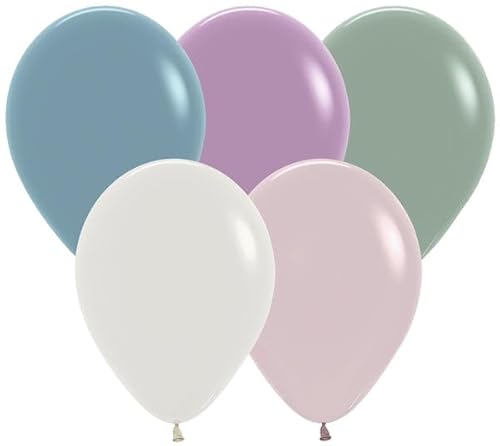 Pastell Dusk Sortiment Runde Latexballons 27,9 cm | 25 Luftballons Pastell Dusk Sortiment Runde Latexballons 27,9 cm | 25 Luftballons von SEMPERTEX
