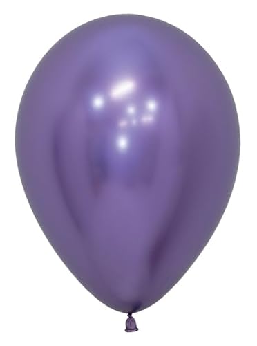 Reflex Violetter runder Latexballon, 12,7 cm, 50 Stück Reflex Violetter runder Latexballon, 12,7 cm, 50 Stück von SEMPERTEX