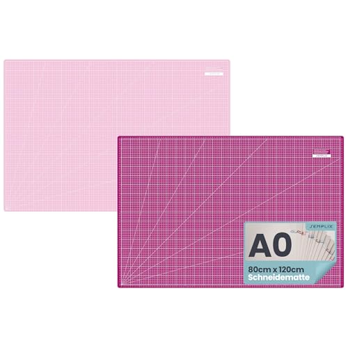 SEMPLIX Selbstheilende Schneidematte A0 in Grün, Rosa, Grau, Türkis, Lila. Ideal fürs Basteln, Nähen und Patchworken. 120x80 Beidseitig Bedruckt. Vorderseite cm, Rückseite inch Bemaßung SEMPLIX Selbstheilende Schneidematte A0 in Grün, Rosa, Grau, Türkis, Lila. Ideal fürs Basteln, Nähen und Patchworken. 120x80 Beidseitig Bedruckt. Vorderseite cm, Rückseite inch Bemaßung von SEMPLIX