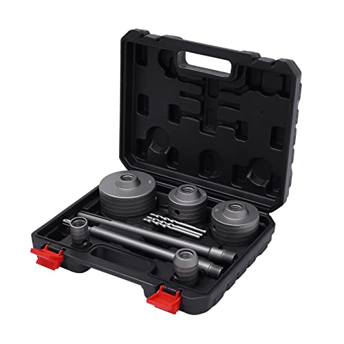 Bohrkrone Beton Trocken Set, Lochbohrer Kernbohrer Dosenbohrer Ø30/40/68/80/100mm Kit, Lochsäge Bohrer Mit Alu-Koffer, SDS-Plus/Max Bohrkrone Beton Trocken Set, Lochbohrer Kernbohrer Dosenbohrer Ø30/40/68/80/100mm Kit, Lochsäge Bohrer Mit Alu-Koffer, SDS-Plus/Max von SENDERPICK