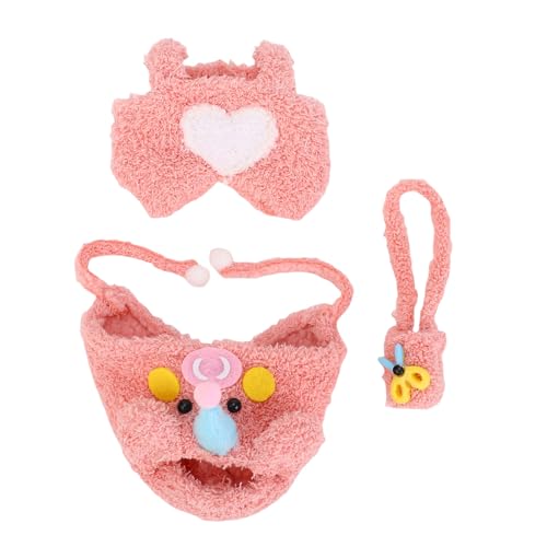 17cm Puppen Kleider Set, Faking Animal Style Outfit Jumps uit, Mode Kleidung für 6,7 Zoll Puppen Anzug 17cm Puppen Kleider Set, Faking Animal Style Outfit Jumps uit, Mode Kleidung für 6,7 Zoll Puppen Anzug von SENECESLI
