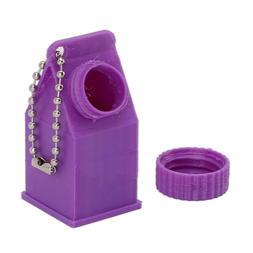 SENECESLI Charme mit Einem Schlüsselkartenschlüssel, Einer Langlebigen Box für PVC -Schlüssel Zum Büro (PURPLE) von SENECESLI