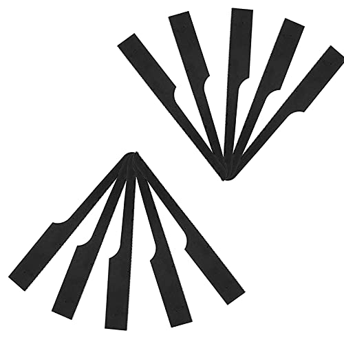 10-teiliges Säbelsägeblatt-Set, Luftkörpersägeblätter, schwarze Bi-Metall-Luftsägeblätter, Holz-Elektrowerkzeug-Zubehör, Schneidwerkzeug 32T von SENRISE
