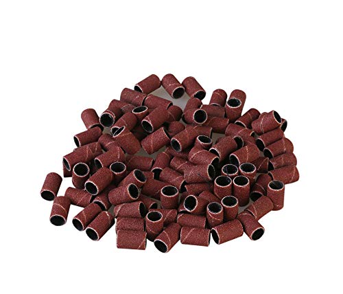 100 Stück Schleifhülsen mit 2 Dornen, verschiedene Größen, Schleifpapierhüllen, kleine Schleifpapierringe, Polierwerkzeug für Metall, Rostentfernung, Holz, Polieren 100 Stück Schleifhülsen mit 2 Dornen, verschiedene Größen, Schleifpapierhüllen, kleine Schleifpapierringe, Polierwerkzeug für Metall, Rostentfernung, Holz, Polieren von SENRISE