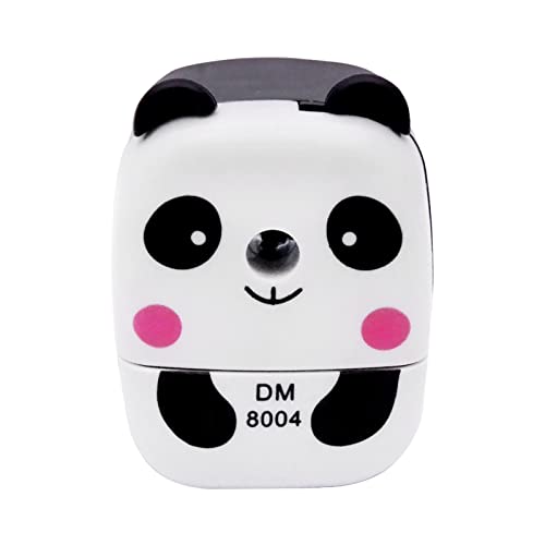 Bleistiftspitzer aus Metall mit Griff, Cartoon-Tier-Bleistiftspitzer für Kinder, Studenten, Büro, Schule, Studenten, Panda, 1 Packung Bleistiftspitzer aus Metall mit Griff, Cartoon-Tier-Bleistiftspitzer für Kinder, Studenten, Büro, Schule, Studenten, Panda, 1 Packung von SENRISE