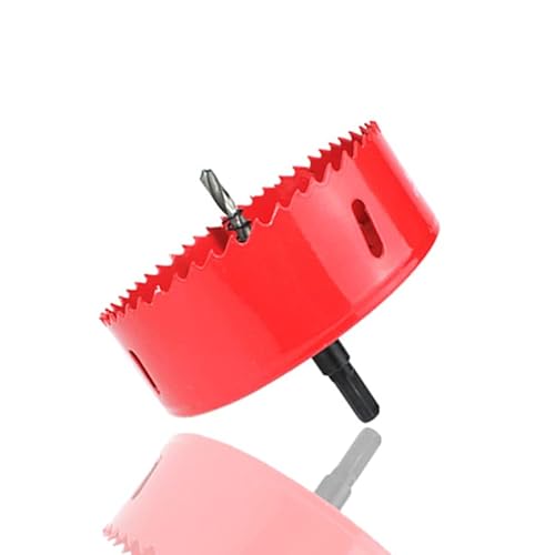 M42-Lochsäge, Bi-Metall, 15–200 mm Lochsägenzähne, Bohreraufsatz, Schneideöffner für Eisen Aluminium, Rohr, Kunststoff, Edelstahl, Metall, Holz, rot M42-Lochsäge, Bi-Metall, 15–200 mm Lochsägenzähne, Bohreraufsatz, Schneideöffner für Eisen Aluminium, Rohr, Kunststoff, Edelstahl, Metall, Holz, rot von SENRISE