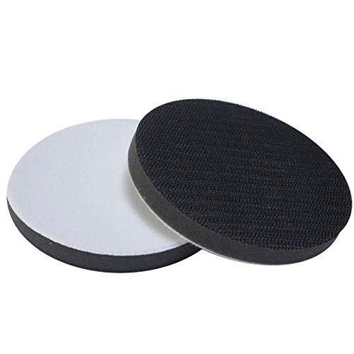 Weiches Interface-Pad, Schleifunterlage, zum Schleifen von abgerundeten Oberflächen und Konturen, Klett-Schleifscheiben, schwarz/weiß Weiches Interface-Pad, Schleifunterlage, zum Schleifen von abgerundeten Oberflächen und Konturen, Klett-Schleifscheiben, schwarz/weiß von SENRISE