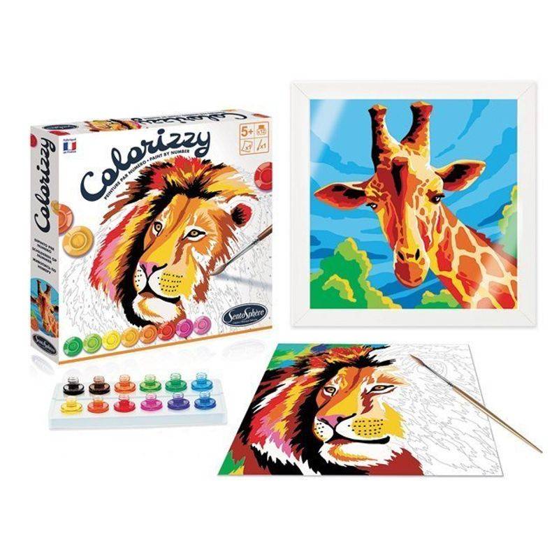 Colorizzy Löwe & Giraffe von SENTOSPHERE