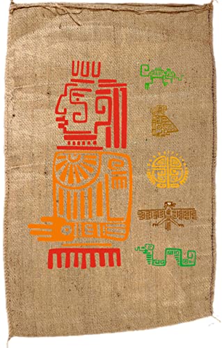 Kaffeesack SELTENE MOTIVE Jutesack Deko SACK DEKO mit ausgewählten Motiv (Inka) von SEPEGO