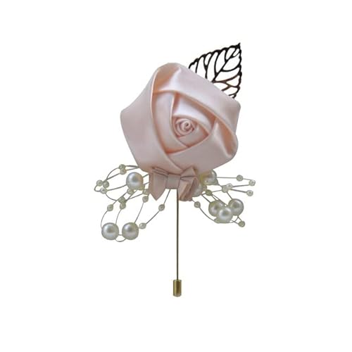 SERVEL Zeremonie, Hochzeit, Abschlussball, Corsage, Blume, Rose, Brosche, Perle, Schleife, Braut, Bräutigam, Blumen, Ansteckblume, Satinband, Zubehör SERVEL Zeremonie, Hochzeit, Abschlussball, Corsage, Blume, Rose, Brosche, Perle, Schleife, Braut, Bräutigam, Blumen, Ansteckblume, Satinband, Zubehör von SERVEL