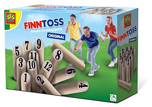 SES Creative 02298 Finntoss-Finnisches Wurfspiel Original, Diverse Farben, M von SES Creative