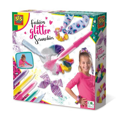 SES Creative 14140 Modisch Fashion Glitter Scrunchies, zzzz-s SES Creative 14140 Modisch Fashion Glitter Scrunchies, zzzz-s von SES Creative