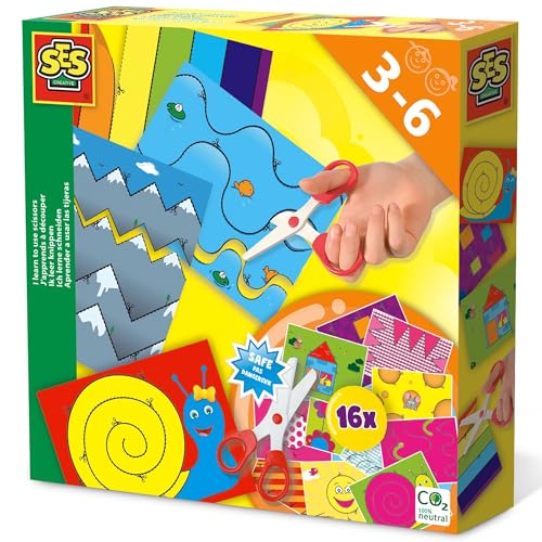SES 89-14809 Creative Bastelset Ich lerne Schneiden, Mehrfarbig, Mittel SES 89-14809 Creative Bastelset Ich lerne Schneiden, Mehrfarbig, Mittel von SES Creative