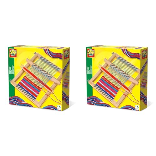 SES creative SES Webset Kinder-Strickset, 6-12 Monate, Mehrfarbig, Mittel (Packung mit 2) von SES Creative