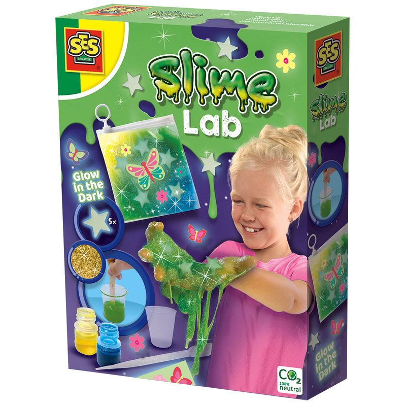 Schleim Slime Lab - Glow In The Dark von SES creative