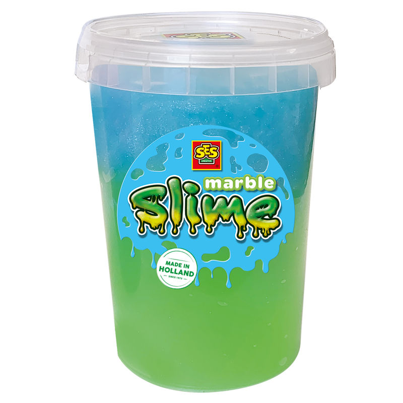Spielschleim Marble Slime In Grün/Blau von SES creative