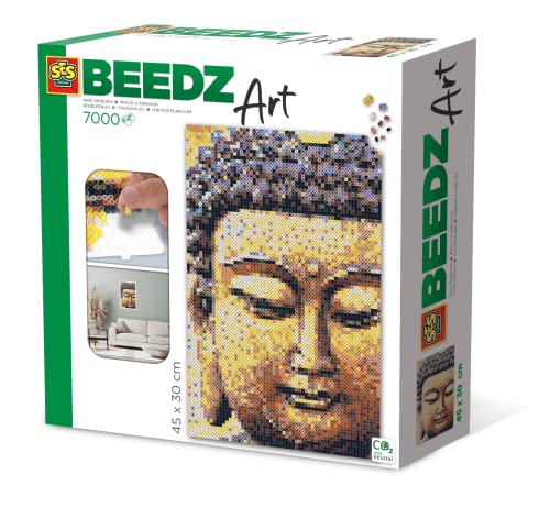 Beedz Art-Buddha 7000 Bügelperlen von SES Creative