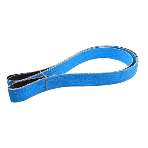 5 Stück 2100 x 50 mm, 2280 x 50 mm Zirkonkorund-Schleifband zum Schleifen von Metall und Edelstahl zum Entfernen von Schweißnähten und Schweißnähten, geeignet zum Schleifen und Polieren von Holz i von SETNGB
