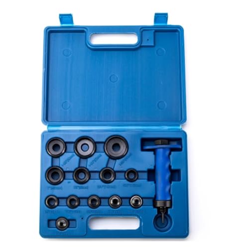 Leder-DIY-Handwerk, 14-teiliges Hohlloch-Set, Gürtel-Rundloch-Stanzmaschine, austauschbares schweres Stanzwerkzeug aus Kohlenstoffstahl Leder-DIY-Handwerk, 14-teiliges Hohlloch-Set, Gürtel-Rundloch-Stanzmaschine, austauschbares schweres Stanzwerkzeug aus Kohlenstoffstahl von SEVEQIS