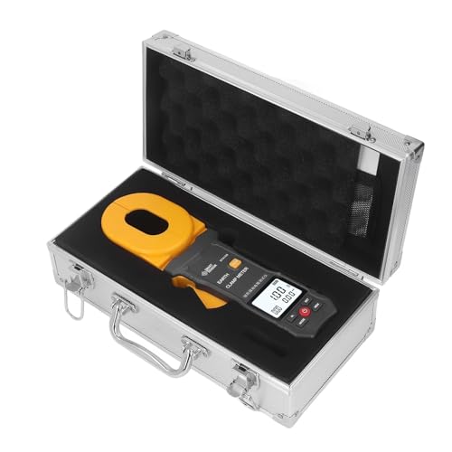 ST4100 Digitales LCD-Klemm-Erdungswiderstandsmessgerät, Erdungswiderstandsmessgerät, Tester, Widerstandsbereich 0,010~500 Ω, Datenspeicherung von SEVEQIS