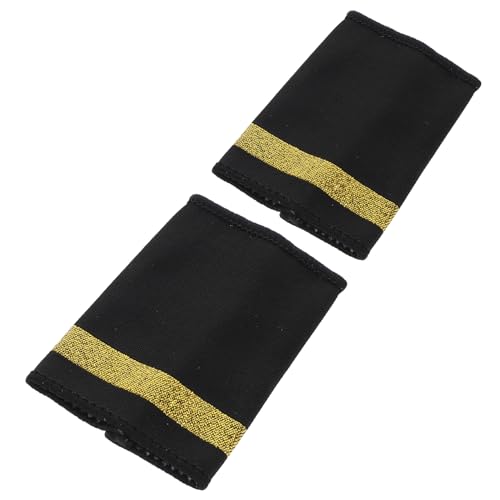 SEWACC 1 Paar Professionelle Pilot Uniform Schulterbretter Ein Streifen Schulterklappen für Airline Kapitäne Flugzeugabzeichen Zubehör für Cosplay SEWACC 1 Paar Professionelle Pilot Uniform Schulterbretter Ein Streifen Schulterklappen für Airline Kapitäne Flugzeugabzeichen Zubehör für Cosplay von SEWACC