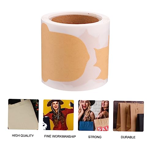 SEWACC 1 Rolle Aufkleber Aus Kraftpapier Klein Etikett Gegenwärtig Schmucklos Mit Geschenkaufkleber SEWACC 1 Rolle Aufkleber Aus Kraftpapier Klein Etikett Gegenwärtig Schmucklos Mit Geschenkaufkleber von SEWACC