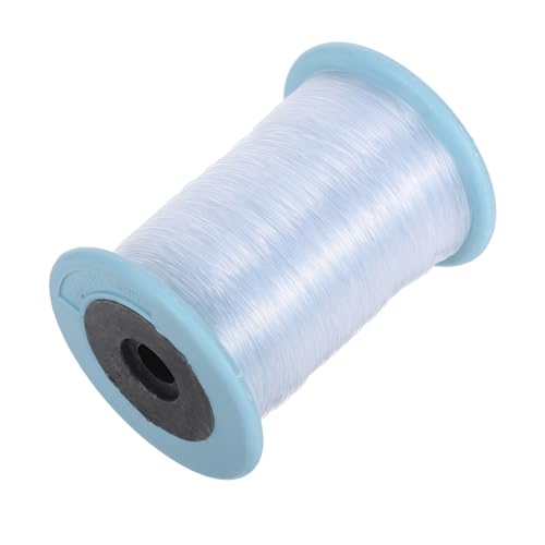SEWACC 1 Rolle Beading Wire Hochfester Transparenter Schmuckdraht für Diy Projekte Dicke für Armbänder und Perlenarbeiten Reißfest und Langlebig SEWACC 1 Rolle Beading Wire Hochfester Transparenter Schmuckdraht für Diy Projekte Dicke für Armbänder und Perlenarbeiten Reißfest und Langlebig von SEWACC
