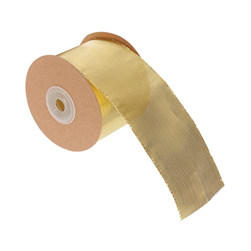 SEWACC 1 Rolle Chic Geschenkband Gold Hochwertiges Wickelband für Diy Hochzeit Dekoration Basteln Geschenkverpackung Strapazierfähiges und Langlebiges Material für Kreative Projekte SEWACC 1 Rolle Chic Geschenkband Gold Hochwertiges Wickelband für Diy Hochzeit Dekoration Basteln Geschenkverpackung Strapazierfähiges und Langlebiges Material für Kreative Projekte von SEWACC