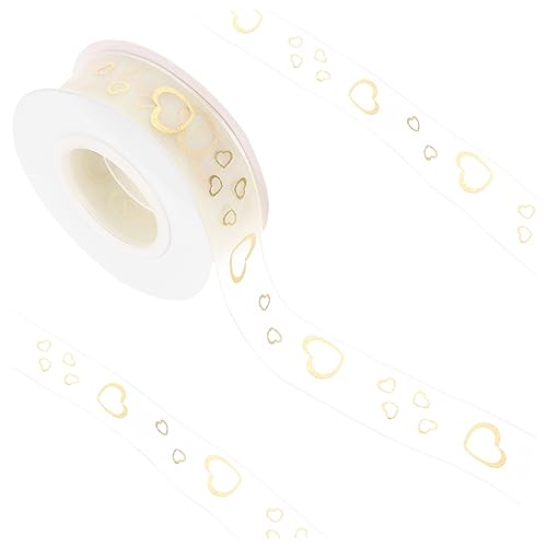 SEWACC 1 Rolle Dekoratives Geschenkband für Hochzeiten Partys und Bastelarbeiten Multifunktionales Bastelband Festlichen Farben von SEWACC