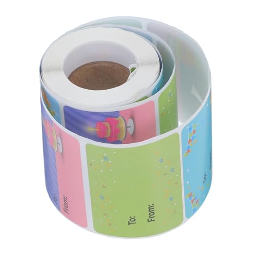 SEWACC Multifunktions-aufkleber Für Briefe 1 Rolle Siegeletiketten Selbstklebende Siegel Für Geburtstagsdekorationen Im Haushalt SEWACC Multifunktions-aufkleber Für Briefe 1 Rolle Siegeletiketten Selbstklebende Siegel Für Geburtstagsdekorationen Im Haushalt von SEWACC