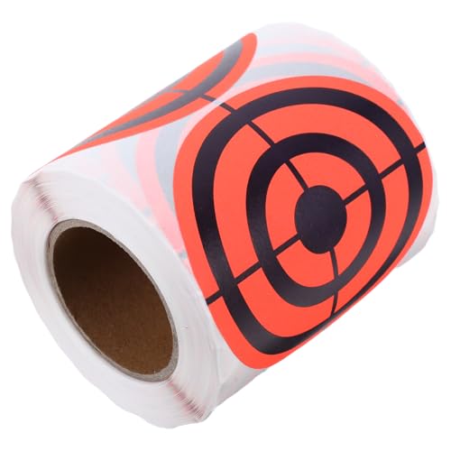 SEWACC 1 Rolle Glow The Dark Schießziel Aufkleber Präzisionszielscheiben mit Selbstklebender Rückseite pro Rolle für Effektives Schießtraining und Nachtübungen von SEWACC
