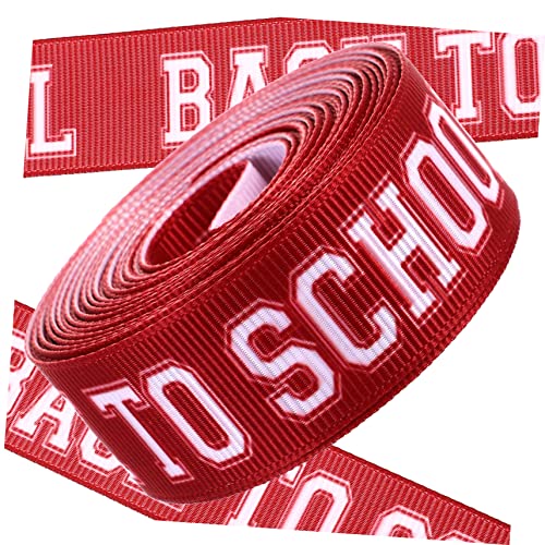 SEWACC 1 Rolle Gurtband Zum Schulanfang Pinnwand Ränder Schulanfangstafel DIY Bastelband Schulanfangsschild Seidenband Willkommensschild Klassenzimmerband Für Heimwerker Rotes SEWACC 1 Rolle Gurtband Zum Schulanfang Pinnwand Ränder Schulanfangstafel DIY Bastelband Schulanfangsschild Seidenband Willkommensschild Klassenzimmerband Für Heimwerker Rotes von SEWACC