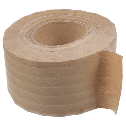 SEWACC 1 Rolle Kraftpapier Klebeband Wasseraktiviertes Paketband für Vielseitige Anwendungen Hohe Klebekraft für Umzug und Verpackungen für Bilderrahmen und Bastelprojekte SEWACC 1 Rolle Kraftpapier Klebeband Wasseraktiviertes Paketband für Vielseitige Anwendungen Hohe Klebekraft für Umzug und Verpackungen für Bilderrahmen und Bastelprojekte von SEWACC