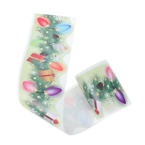 SEWACC 1 Rolle Selbstklebende Weihnachtsdekorationsaufkleber für Klassenzimmer Büro und Zuhause Breit für Diy Projekte und Festliche Anlässe SEWACC 1 Rolle Selbstklebende Weihnachtsdekorationsaufkleber für Klassenzimmer Büro und Zuhause Breit für Diy Projekte und Festliche Anlässe von SEWACC