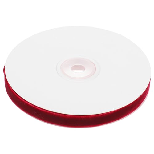 SEWACC 1 Rolle Verpackungsband seidenband ribbon weihnachtsgeschenkband bandalette weihnachten geschenkband weißes Band Sackleinen vergeben Paketband für Handwerk Band für Bögen Samt rot SEWACC 1 Rolle Verpackungsband seidenband ribbon weihnachtsgeschenkband bandalette weihnachten geschenkband weißes Band Sackleinen vergeben Paketband für Handwerk Band für Bögen Samt rot von SEWACC
