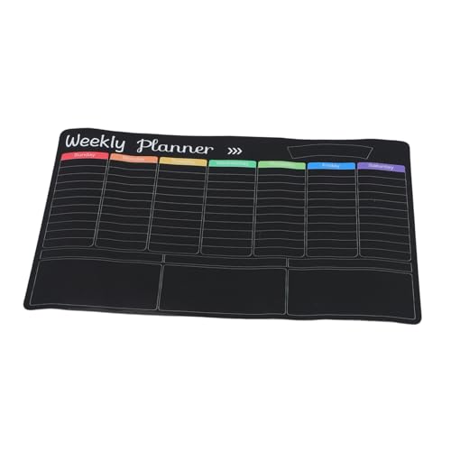 SEWACC 1 Satz Abwischbare Planertafel mit Markern und Radiergummi Wiederverwendbarer Magnetischer Wochen und Monatsplaner für Küche SEWACC 1 Satz Abwischbare Planertafel mit Markern und Radiergummi Wiederverwendbarer Magnetischer Wochen und Monatsplaner für Küche von SEWACC