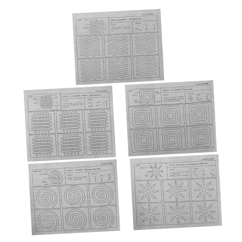 SEWACC 1 Satz Anfänger Kalligraphie Set für Wiederverwendbares Wasser Schreibtuch mit Übungsblättern und Kontrollmatte für Chinesische Kalligraphie für Lernende von SEWACC