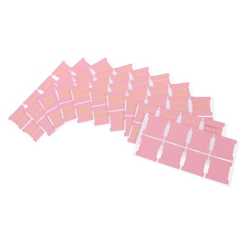 SEWACC 1 Satz Bibel-Lederetikett bible tabs biblische Markierungen Registerkarten Bibel-Index-Etiketten Bibel Tabs biblische Buchmarkierungen Markierungen Seitenteilungs-Tags Pu Rosa von SEWACC