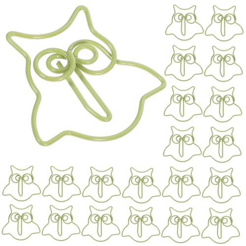 SEWACC 1 Satz Cartoon Eule Büroklammern Lustige Tragbare Papierclips Für Büro Schule Und Zuhause Vielseitige Eulen Bookmark Klammern Für Dokumente Und Notizen 50 Stück SEWACC 1 Satz Cartoon Eule Büroklammern Lustige Tragbare Papierclips Für Büro Schule Und Zuhause Vielseitige Eulen Bookmark Klammern Für Dokumente Und Notizen 50 Stück von SEWACC