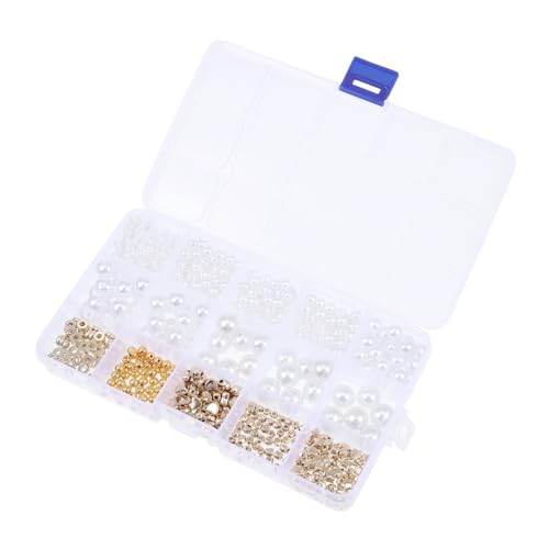 SEWACC 1 Satz DIY Schmuck Charms Dekorative Spacer Beads für Armbänder und Langlebige Bastelperlen für Kreative Schmuckherstellung Vielseitig Einsetzbar und Einfach zu Lagern von SEWACC
