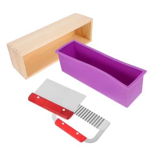 SEWACC 1 Satz DIY Seifenform Set Teiliges Silikon Seifenform Set für Handgemachte Seifenherstellung Sicher und Leicht zu Reinigen für Anfänger und Profis von SEWACC