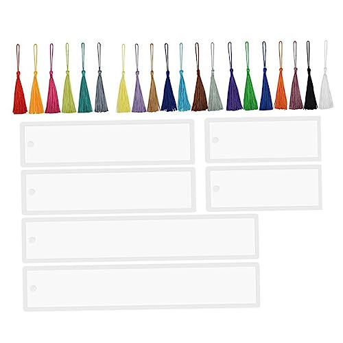 SEWACC 1 Satz DIY Silikonform Set für Lesezeichen Teiliges Set für Buchmarker Lebensmittelechtem Silikon Einfach zu Entformen für Kreative Bastelprojekte SEWACC 1 Satz DIY Silikonform Set für Lesezeichen Teiliges Set für Buchmarker Lebensmittelechtem Silikon Einfach zu Entformen für Kreative Bastelprojekte von SEWACC