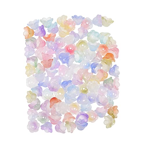 SEWACC 1 Satz Glasperlen Mischfarben Dekorative Diy Perlen Für Armbänder Und Glitzernde Spacer Beads Für Schmuckherstellung Und Bastelarbeiten 100 Stück SEWACC 1 Satz Glasperlen Mischfarben Dekorative Diy Perlen Für Armbänder Und Glitzernde Spacer Beads Für Schmuckherstellung Und Bastelarbeiten 100 Stück von SEWACC