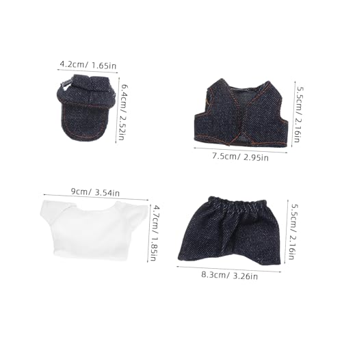 SEWACC 1 Satz Kleidung Hut Accessoires für Puppen Bequeme Outfits für Fantasievolles Spiel mit Weichen Sicheren Materialien SEWACC 1 Satz Kleidung Hut Accessoires für Puppen Bequeme Outfits für Fantasievolles Spiel mit Weichen Sicheren Materialien von SEWACC