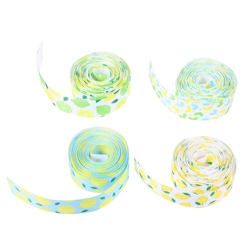 SEWACC 1 Satz Lemon Herzgewebe Band Diy Geschenkband Für Bastelarbeiten Dekoration Und Verpackung Yards Pro Für Sommerpartys Und Kreative Projekte 4rollen SEWACC 1 Satz Lemon Herzgewebe Band Diy Geschenkband Für Bastelarbeiten Dekoration Und Verpackung Yards Pro Für Sommerpartys Und Kreative Projekte 4rollen von SEWACC