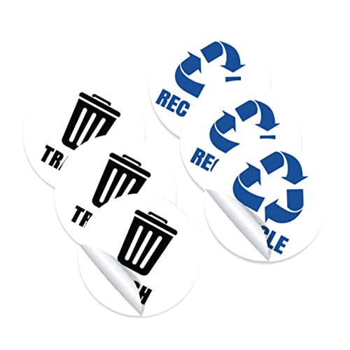 SEWACC 1 Satz Mülltrennung Aufkleber Selbstklebende Sticker für Abfallbehälter Umweltfreundliche Etiketten Müllsortierung Büro Geschäft und Öffentlichen Einrichtungen SEWACC 1 Satz Mülltrennung Aufkleber Selbstklebende Sticker für Abfallbehälter Umweltfreundliche Etiketten Müllsortierung Büro Geschäft und Öffentlichen Einrichtungen von SEWACC