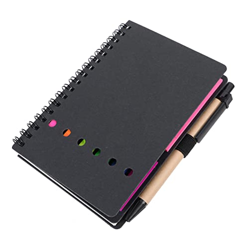 SEWACC 1 Satz Notizbuch Set mit Selbstklebenden Notizen und Stift Spiral Notizbuch für Planung und Organisation für Büro Schule und Unterwegs von SEWACC