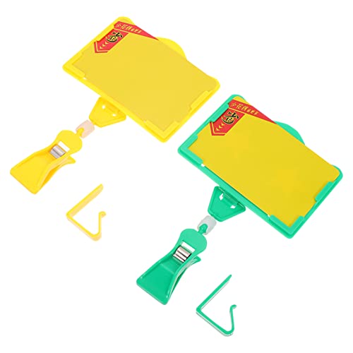 SEWACC 1 Satz Preisdisplay Schildhalter Für Brot Preisschilder Für Supermärkte Und Geschäfte Für Produktinformationen Und Verkaufsanzeigen 2 Stück von SEWACC