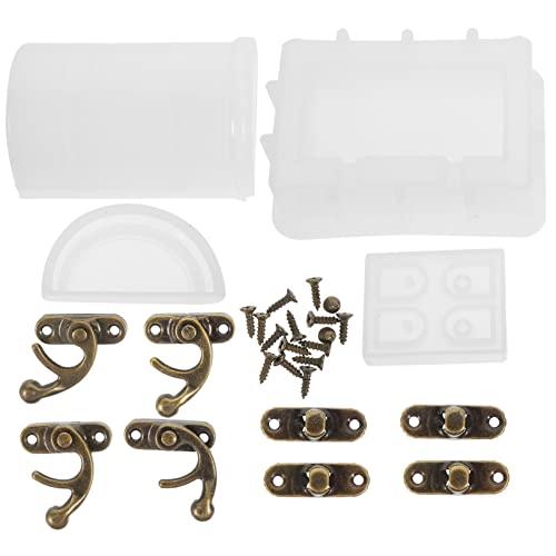 SEWACC 1 Satz Schatzkiste Silikonform Set für DIY Bastelprojekte Epoxidharz Gießform Stabile und Langlebige Silikonform für Kreative Handarbeiten und Aufbewahrung SEWACC 1 Satz Schatzkiste Silikonform Set für DIY Bastelprojekte Epoxidharz Gießform Stabile und Langlebige Silikonform für Kreative Handarbeiten und Aufbewahrung von SEWACC